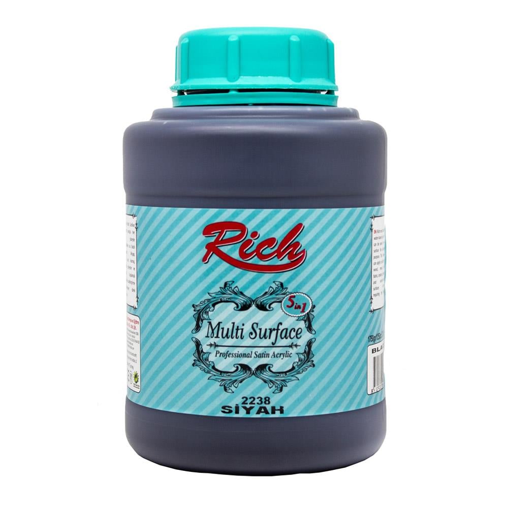 Rich Multi Surface 1250 ml Boya 2238 Siyah