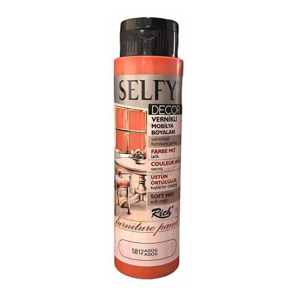Selfy Decor Vernikli Mobilya Boyası 5812 Asos 500 cc