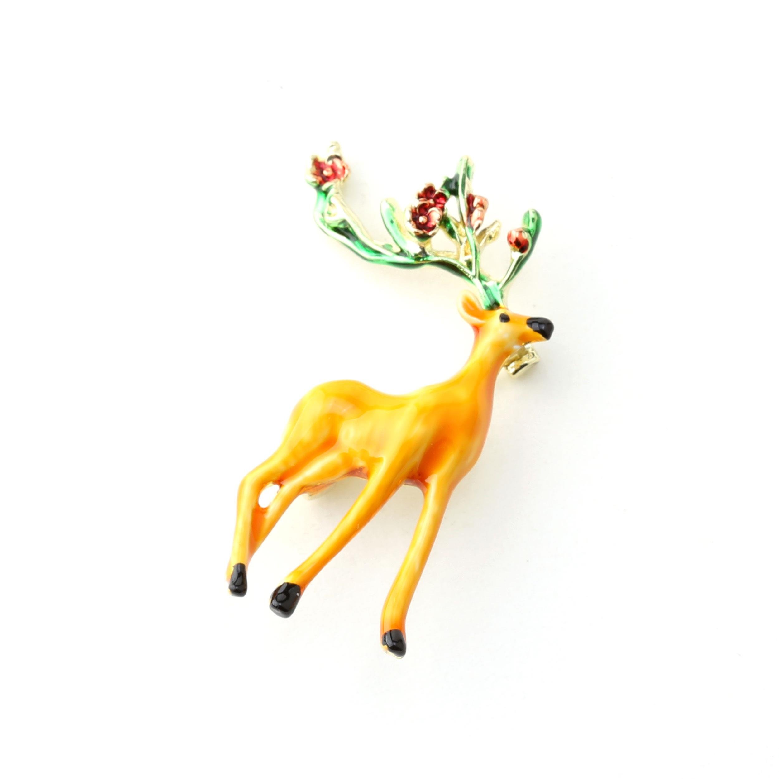 Tasarım Geyik Broş