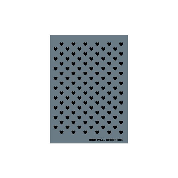Duvar Stencil 50X70 cm - Rich WALL 003