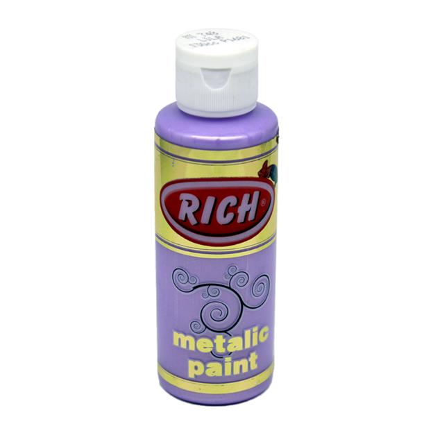 Rich 120 cc Metalik Akrilik Boya - Lila 748