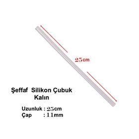 Çubuk Mum Silikon Kalın 11 mm (5 adet)