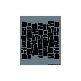 Duvar Stencil 50X60 cm - Rich WALL 012