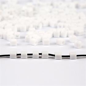 Miyuki Square Cube 3 mm Beyaz Boncuk