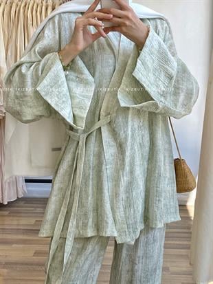 Kimono Pantolon Takım