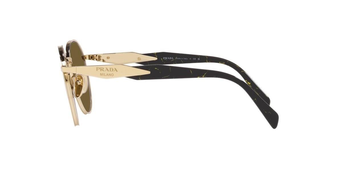 Prada SPR 56ZS 10F-06B Gold Metal Kadın Güneş Gözlüğü