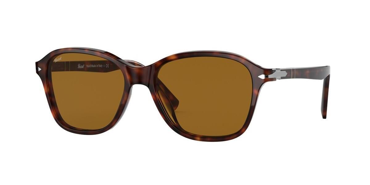 Persol 3244-S 24/33 Kahve Havana Kemik Unisex Güneş Gözlüğü