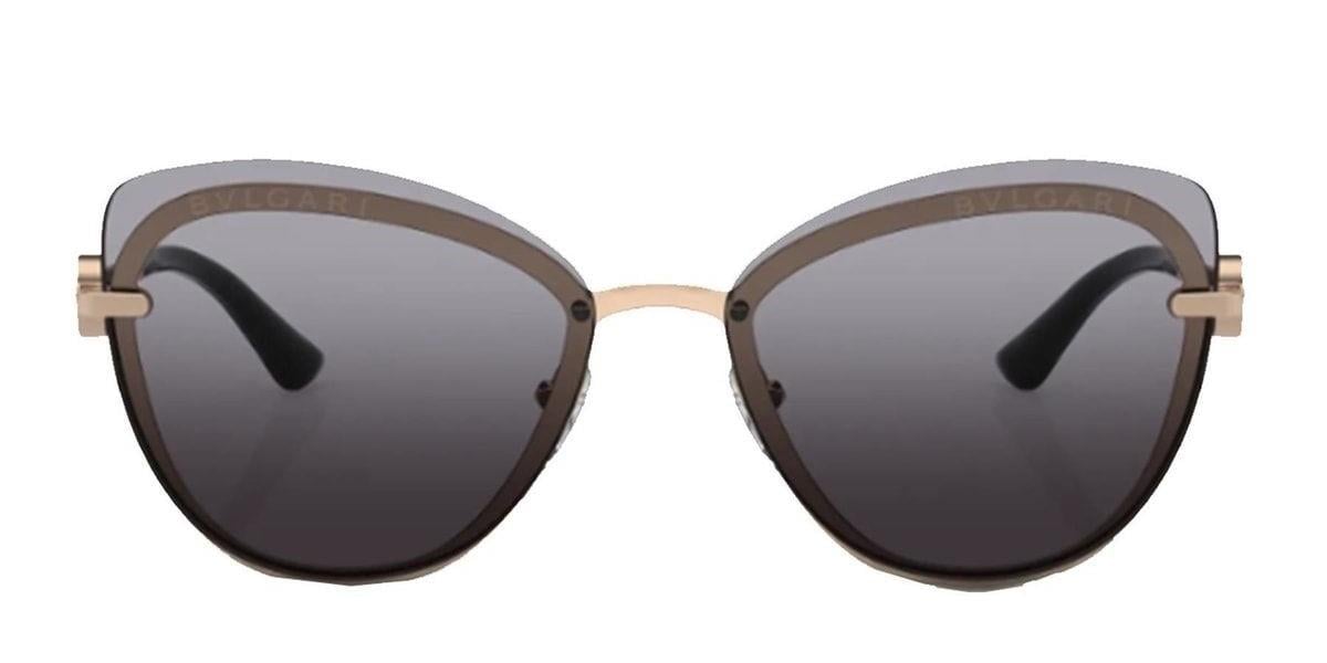 Bvlgari 6182-B 2014/8G Gold Metal Cat Eye Kadın Güneş Gözlüğü