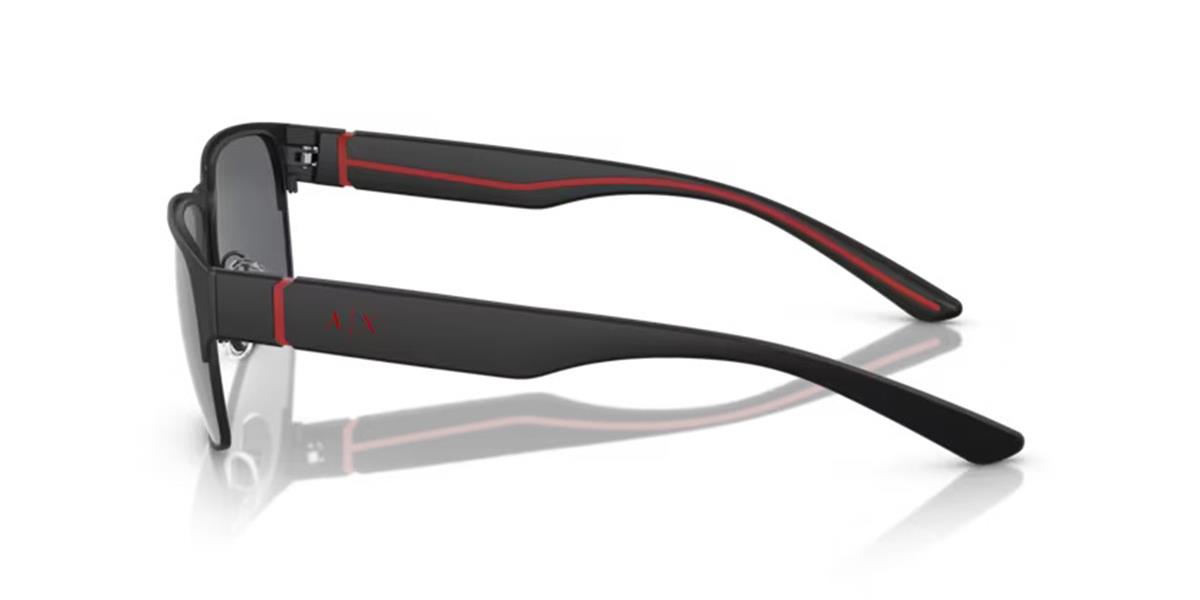 Armanı Exchange 2046s 60006g Mat Siyah Metal Gri Aynalı Erkek Güneş Gözlüğü