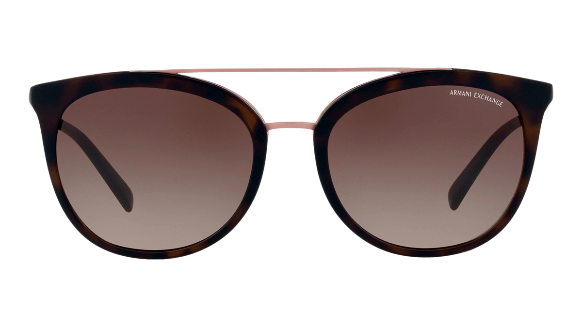 Armani Exchange 4068S 802913 Kadın Kahve Kemik Güneş Gözlüğü