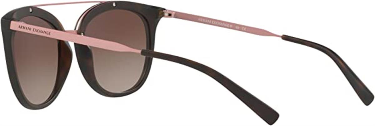 Armani Exchange 4068S 802913 Kadın Kahve Kemik Güneş Gözlüğü