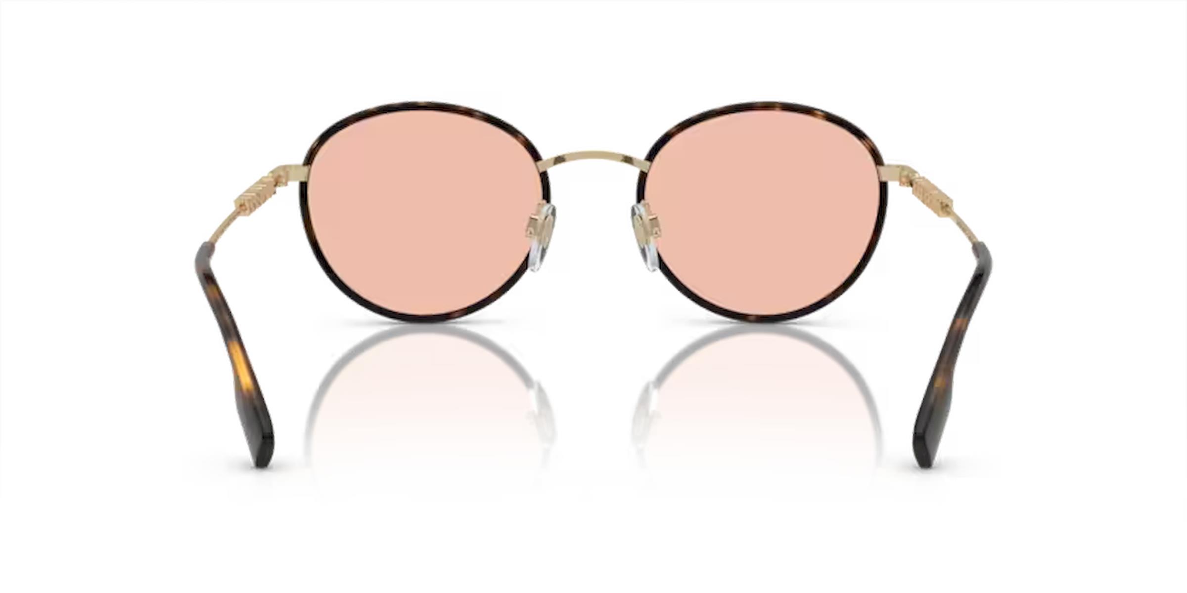 Burberry B3148-D 1322/84 Yuvarlak Metal Güneş Gözlüğü