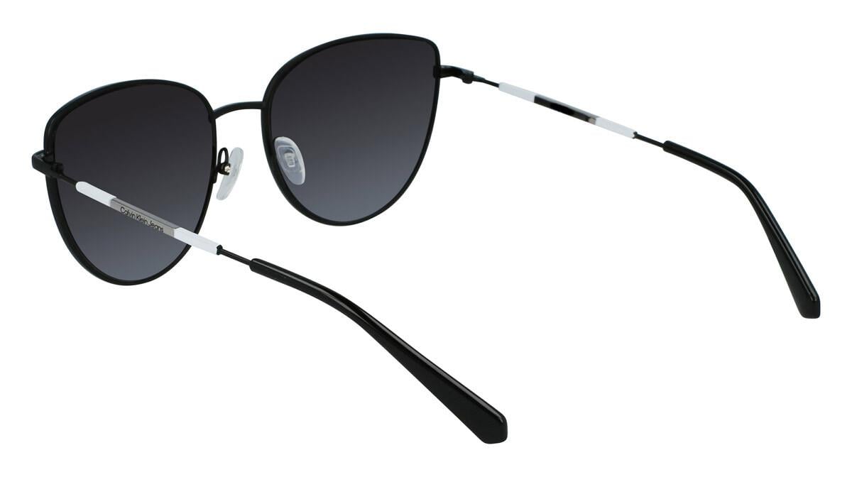 Calvin Klein ckj21218S 002 Kadın Siyah Metal Güneş Gözlüğü