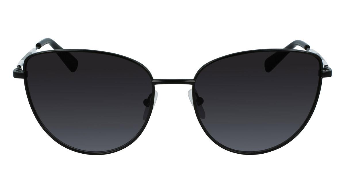 Calvin Klein ckj21218S 002 Kadın Siyah Metal Güneş Gözlüğü