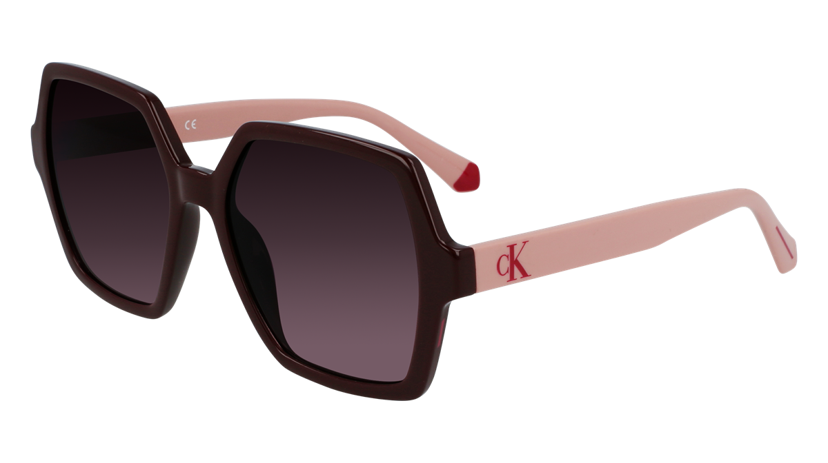 Calvin Klein Jeans 21629S 603 Kadın Bordo Kemik Güneş Gözlüğü