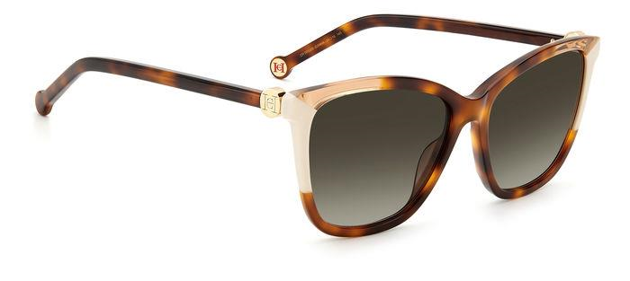 Carolina Herrera 0052/S C1HHA 58/16 Kadın Kahverengi Kemik Güneş Gözlüğü