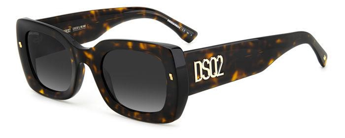 DSQUARED2 0061/S 0869O Kahve Havana Kadın Kemik Güneş Gözlüğü