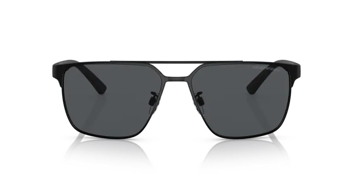Emporio Armani 2134 3001/87 Erkek Siyah Metal Güneş Gözlüğü