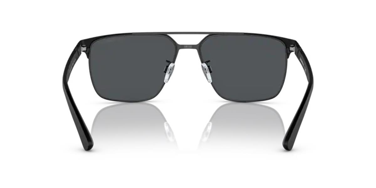 Emporio Armani 2134 3001/87 Erkek Siyah Metal Güneş Gözlüğü