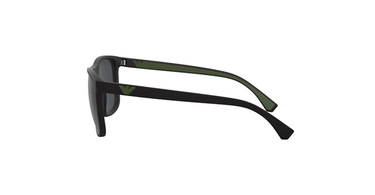 Emporio Armani EA4129 5042/87 Erkek Mat Siyah Kemik Güneş Gözlüğü