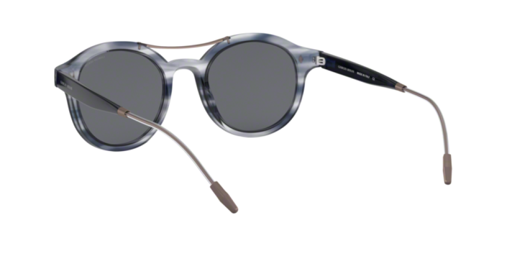 Giorgio Armani AR8119 5599/87 Gri Kemik Çerceve Unisex Güneş Gözlüğü