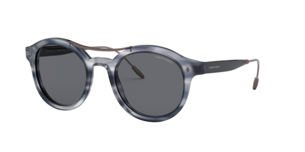 Giorgio Armani AR8119 5599/87 Gri Kemik Çerceve Unisex Güneş Gözlüğü