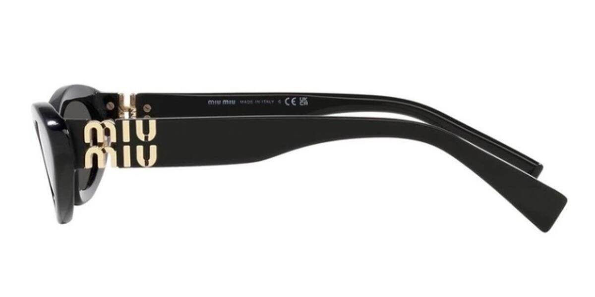 Miu Miu SMU09Y 1AB-5S0 Siyah Kemik Cat Eye Kadın Güneş Gözlüğü