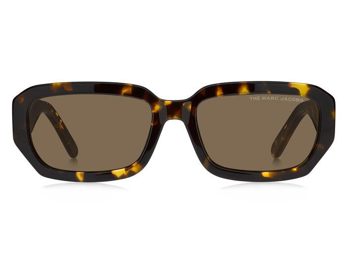 Marc Jacobs MARC614/S O867O Köşeli Kemik Kahve Havana Kadın Güneş Gözlüğü  