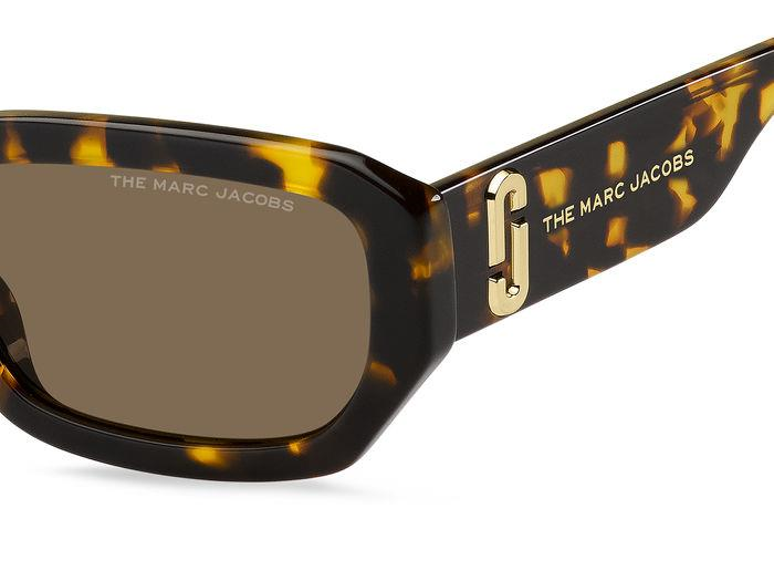 Marc Jacobs MARC614/S O867O Köşeli Kemik Kahve Havana Kadın Güneş Gözlüğü  