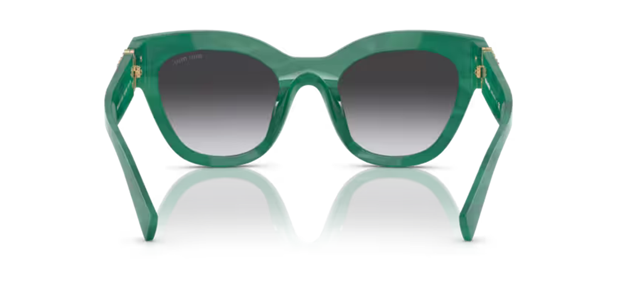 Miu Miu Smu 01y 15H-09S Yeşil Kemik Kadın Güneş Gözlüğü