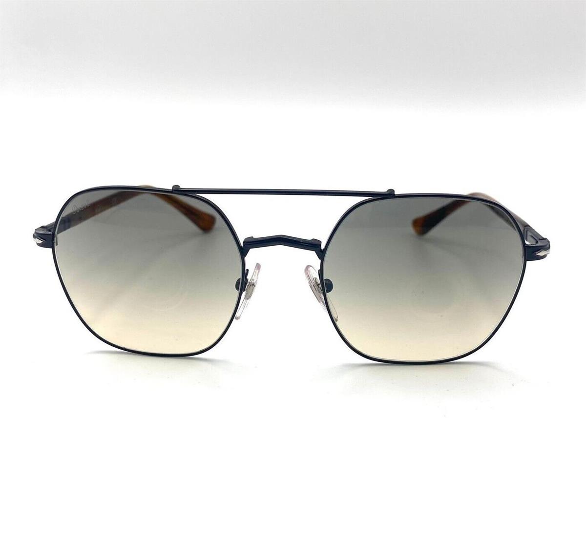 Persol 2483-S 1091/32 Unisex Polarize Siyah Metal Güneş Gözlüğü