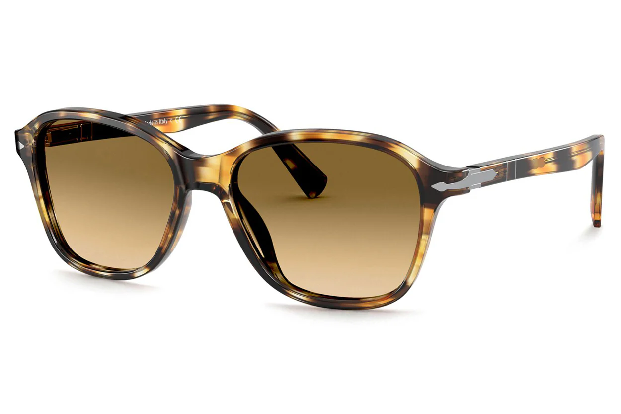 Persol 3244-S 1123/51 Acık Kahve Havana Kemik Unisex Güneş Gözlüğü