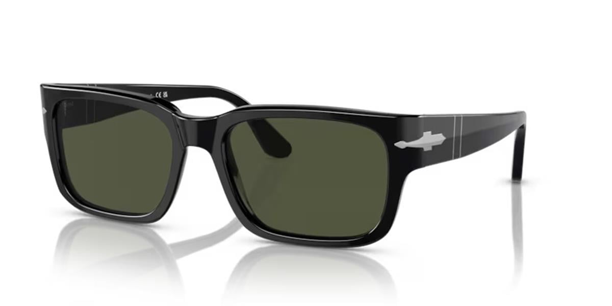 Persol 3315-S 95/31 Erkek Siyah Kemik Güneş Gözlüğü