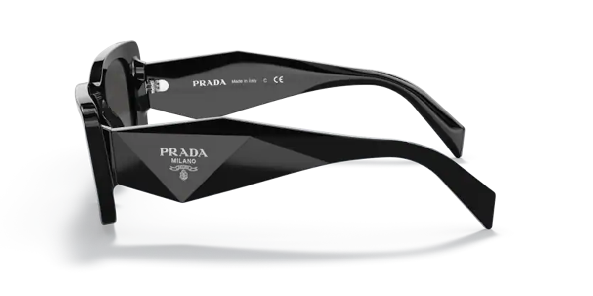 Prada 08YS 1AB5S0 Kadın Siyah Kemik Güneş Gözlüğü