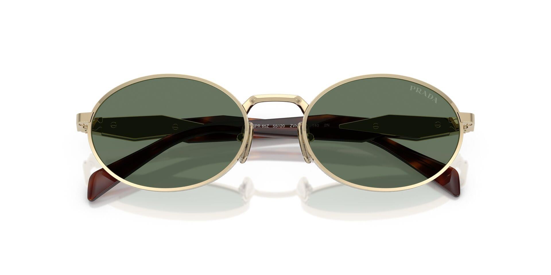 Prada 65ZS ZVN70L 55 Oval Metal Güneş Gözlüğü