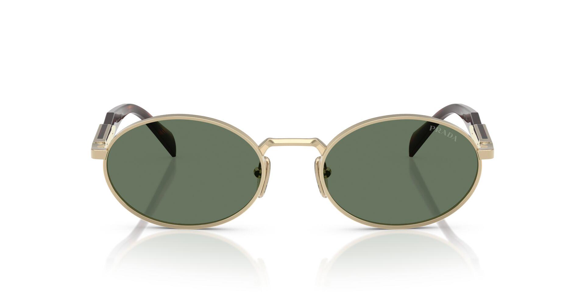 Prada 65ZS ZVN70L 55 Oval Metal Güneş Gözlüğü