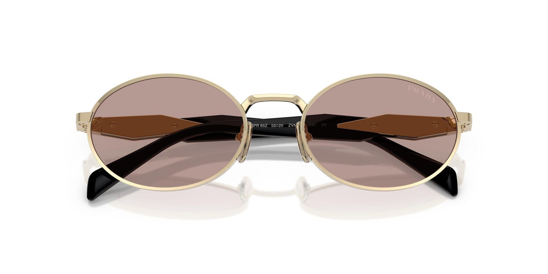 Prada PR 65ZS ZVN20I 55 Oval Metal Güneş Gözlüğü