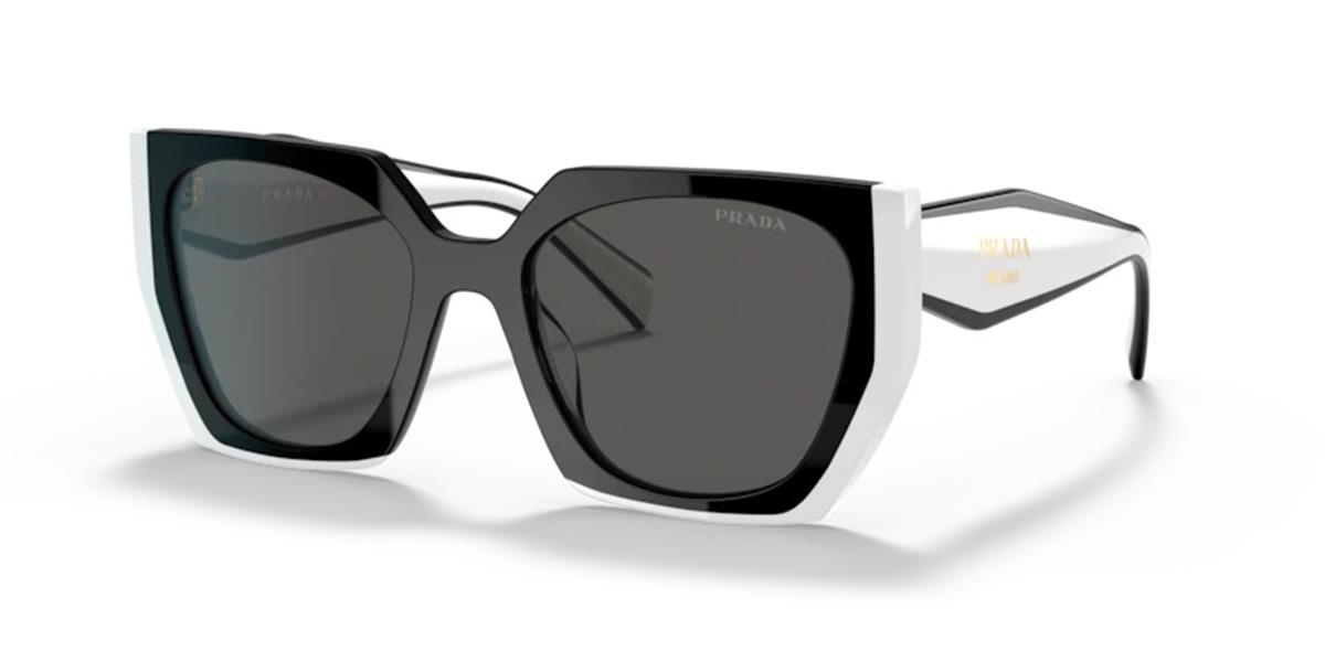 Prada SPR 15W 09Q-5S0 Kadın Siyah Kemik Güneş Gözlüğü