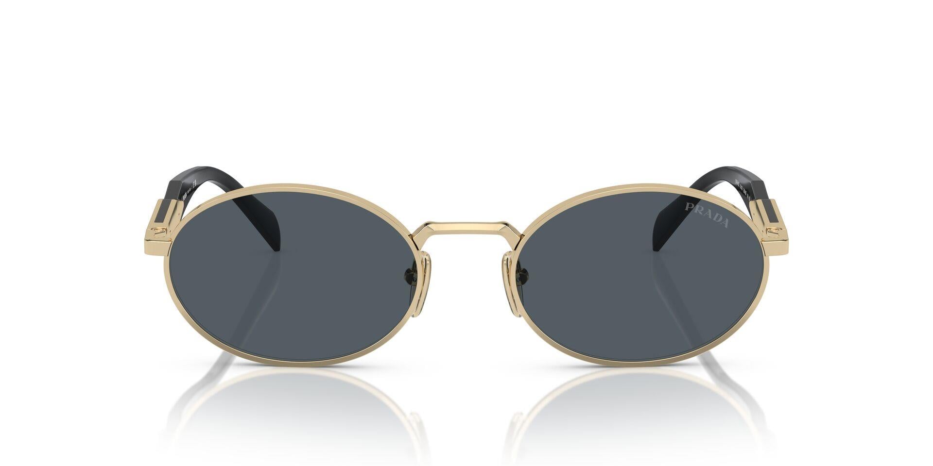 Prada SPR 65ZS ZVN-09T 55 Oval Metal Güneş Gözlüğü