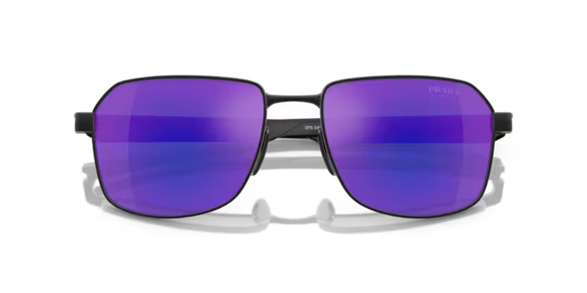 Prada SPS 54W DG0-05U Siyah Metal Erkek Gözlüğü 