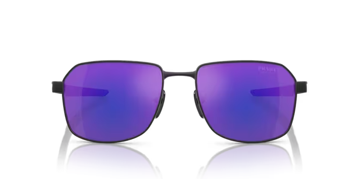 Prada SPS 54W DG0-05U Siyah Metal Erkek Gözlüğü 