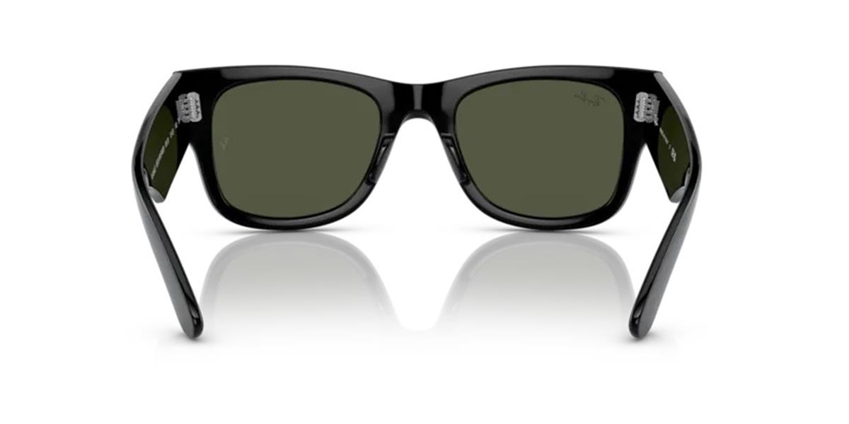 Ray-Ban 0840-S Mega Wayfarer 901/31 Unisex Siyah Kemik Güneş Gözlüğü