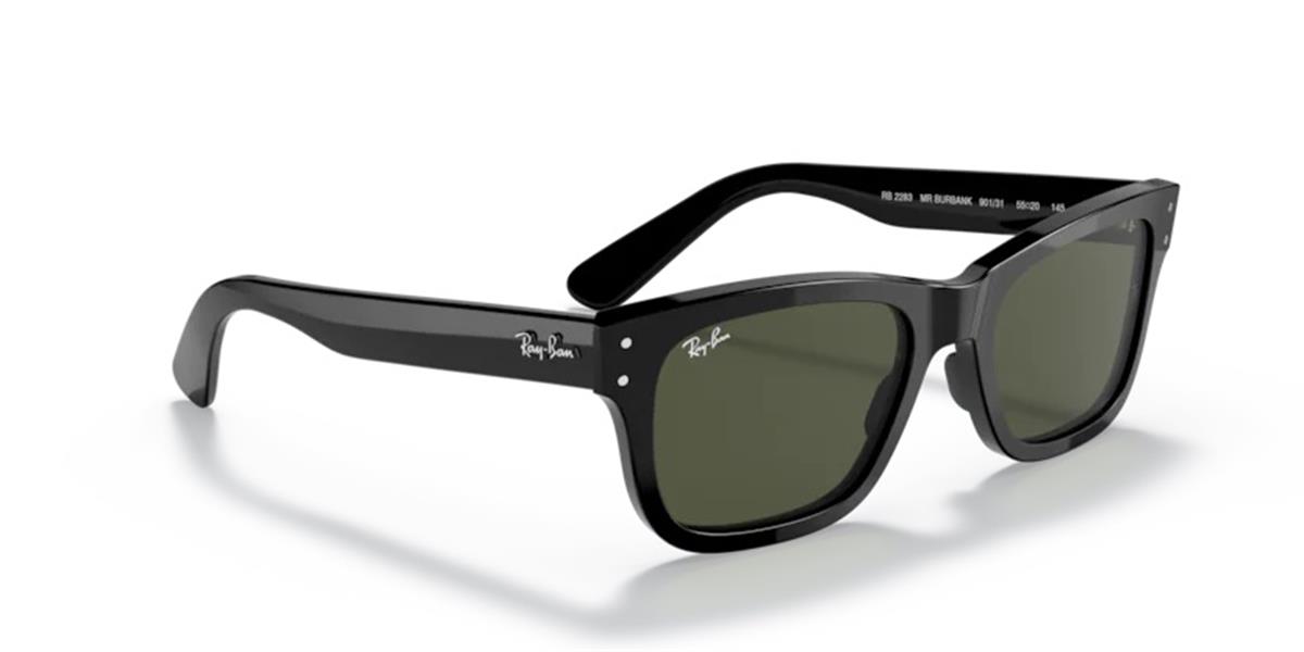 Ray-Ban 2283 Mr.Burbank901/31 Unisex Siyah Kemik Güneş Gözlüğü