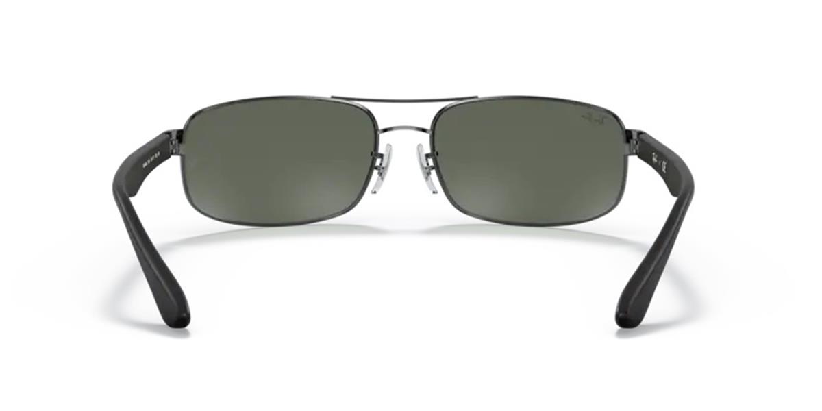 Ray-Ban 3445 004 Erkek Gri Metal Güneş Gözlüğü