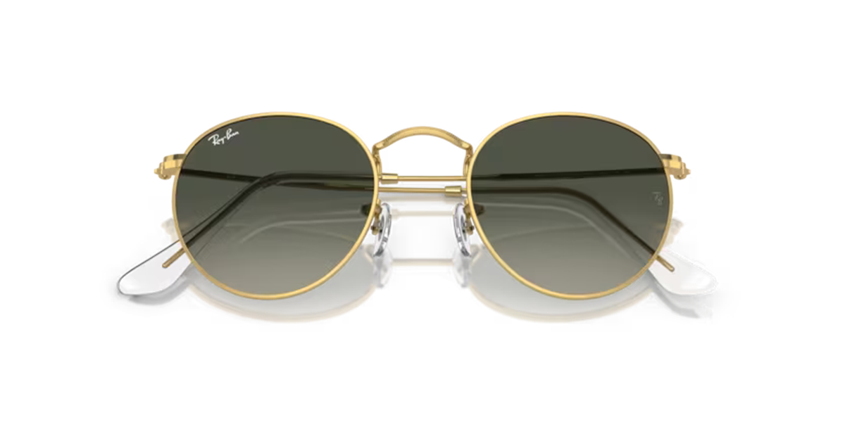 Ray-Ban 3447 001/71 Unisex Gold Metal Güneş Gözlüğü