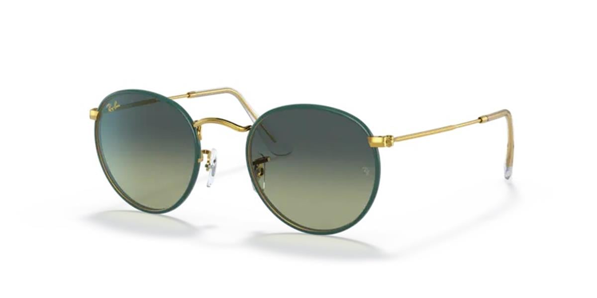 Ray-Ban 3447-J-M Round Full Color 9196/BH Unisex Metal Yuvarlak Güneş Gözlüğü