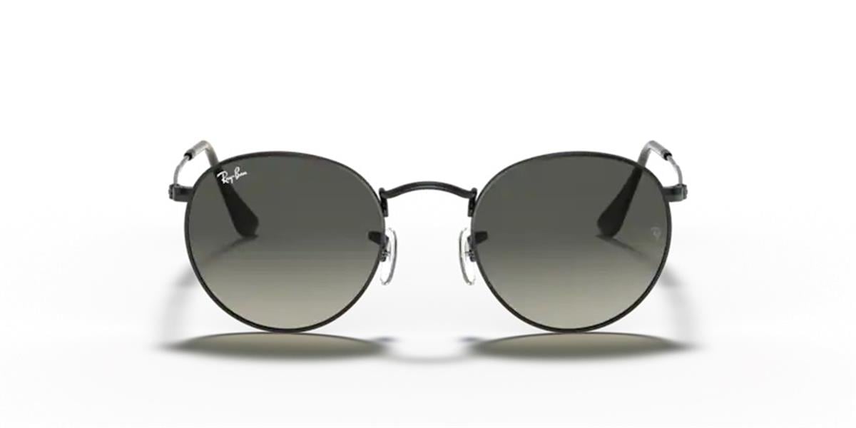 Ray-Ban 3447-N Round Metal 002/71 Unisex Siyah Yuvarlak Metal Güneş Gözlüğü