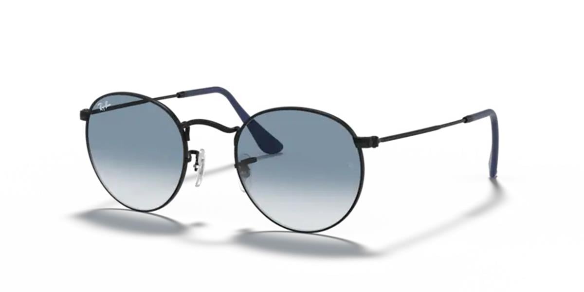 Ray-Ban RB3447 Round Metal 006/3F  Unisex  Siyah Metal Güneş Gözlüğü