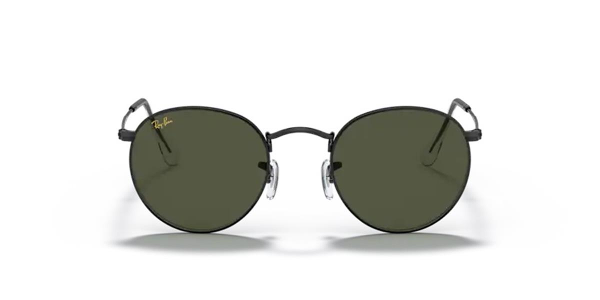 Ray-Ban 3447 Round Metal 9199/31 Unisex Siyah Metal Güneş Gözlüğü