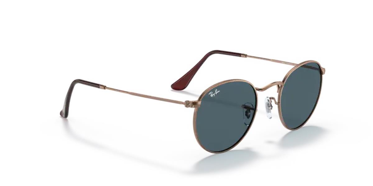 Ray-Ban 3447 Round Metal 9230/R5  Unisex Metal Bronz Yuvarlak Güneş Gözlüğü